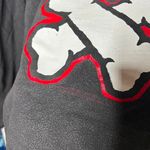 Vintage 1980 Black crewneck sweatshirt with Snoopy Joe Cool Cross bone Size XL Photo 1