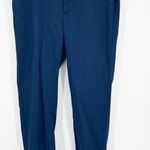 NWT‎ Catherines Womens Preppy The Universal Elastic Waist Dress Chino Pants 18W Blue Photo 0