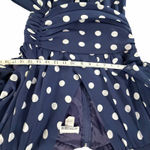 Vintage After Dark Polka Dot Dress 9 Photo 6