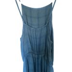 American Eagle Plaid Green Wide Leg Jumpsuit XS Vintage Y2K Christmas Academia Photo 7