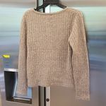 Heartloom 💕💕 Lilah Henley Sweater + Nikita Wide Leg Pant Taupe Ribbed  L NWT Photo 11