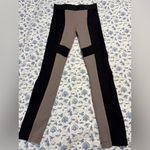BCBGMAXAZRIA  Tan and Black legging pant size Small Photo 1