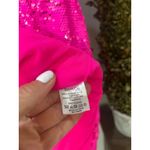 Saylor Ulani Sequin Mini Dress Barbie Pink Womens Size XS Photo 9