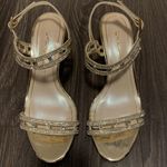 Caparros Gold Metallic Heels Photo 1