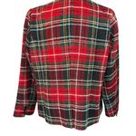 Appleseed's Petite Tartan Blazer Women’s Size 14P Multi Colors Lined Dressy Red Photo 4