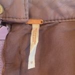 Free People Plum Dark Purple Faux Leather Mini Skirt Women’s Size 10 Photo 7