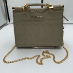 Bebe  Stud Micro Shopper with Unbranded Gold Chain Crossbody Photo 4
