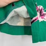 J. Crew Womens Floral Print Cotton Blend Stretch Pencil Skirt Green Pink Size 6P Photo 8