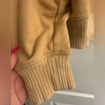 American Eagle  Funday Graphic Happiest Here Smiley Tan Sweatshirt - size XL Photo 3