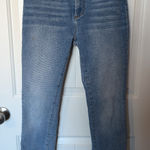 Driftwood  Mid Rise Colette Jean Cropped Quilted Cuff W26 Medium Wash Photo 0