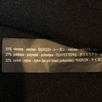 ZARA  Knit Faux Fur Trim Short Sleeve Sweater Black Size Small Photo 5