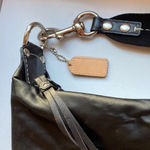 Coach  Nylon Shoulder Bag Leather shoulder Washable Wipeable Black No L04J-1892‎ Photo 1