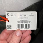 Superdry  Olive Green Corduroy Mini Skirt Raw Hem Size 28 Photo 3