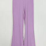 Show Me Your Mumu  Lilac Rib Knit Layer Up Pants Size XS Flare Photo 2