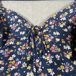 Nine Britton Smocked Tank Top XXL Plus Babydoll Adjustable Straps BEACHY Cottage Ruffle Boho Photo 2