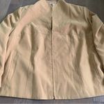 Dress Barn  Yellow Zip Blazer Jacket Size 24W Photo 6