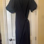 H&M Puff Sleeve Wrap Dress Photo 2