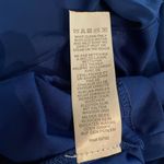 Hailey Logan Adrianna Papell Blue One shoulder Knit Evening Gown Womens Size 7/8 Photo 11