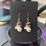 Boutique Wooden Ghost Earrings Photo 0