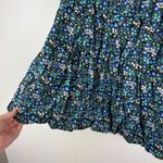 BURU‎ Ditsy Floral Matching Skirt Set Sz 2X Blouse Skirt Cottagecore Boho Resort Blue Photo 6