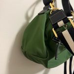 FRANCES VALENTINE Flannery Green Nylon Crossbody Bag Photo 4