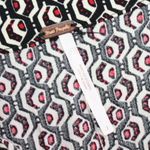 Free People  Nadia Geometric Ruffled Wrap Skirt‎ 2 Photo 4