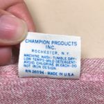 Champion  Women’s Harvard Knit Pink White Short Sleeve Shirt Photo 6