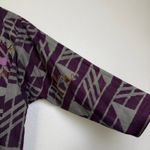 Handmade Jacket Art to Wear Top Womens OS Purple Reversible Patchwork Embroider Size undefined Photo 5