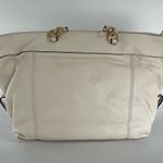 Coach Pebble Leather Lenox Satchel Crossbody - Chalk Photo 3