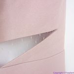 EXPRESS NEW  dusty pink lace sleeveless mini dress with‎ keyhole back, 12 Photo 13