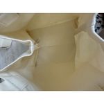 Prada NIB  L'Homme White Canvas Tote Photo 5