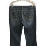 SO  Jeans Women Dark Wash Bootcut Stretch Denim Pants Size 11 Photo 6