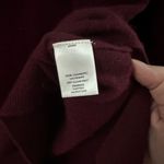 Nordstrom V Neck Cashmere Sweater M Burgundy Photo 3