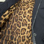 Dolce & Gabbana  Black Striped Blazer Size 46 Photo 4