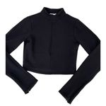 Good American Good America Black Crop Sweater Women Size 2 | 20-31 Photo 4