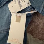 Good American  Light Blue Denim Jumpsuit LARGE Photo 5