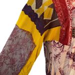 Jean Paul Gaultier Soleil Mixed Media Mesh‎ Panel Lace Detail Dress Size XL Photo 5