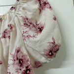 Liberty Love  Cream and Pink Floral Blouse Photo 6