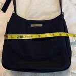 Vintage Strada Navy Blue Purse Handbag Crossbody Several Compartments Photo 8