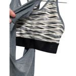 Nike  Dri Fit Women's Gray Athletic Tank Top Built In Sports Bra Medium Photo 5