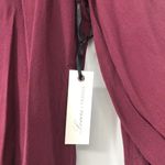 Lovers + Friends NEW  Maroon Top Blouse High Low Long Split Sleeves Size XS Photo 5