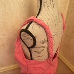 ZARA Twisted Straps Straight Cotton Dress Pink Sleeveless Round Neck Midi Sz XL Photo 5