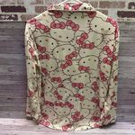 Hello Kitty Women’s Pajama Top size L Pink Size L Photo 4