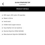 superdown Olivia Strapless Top Photo 5