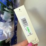 Eliza J  Twist Front Satin Gown Blue Floral 8 Photo 5