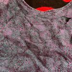 Vintage 80s Purple Workout Sports Bra Top S Photo 5