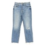 Frank & Eileen Monaghan 1997 Wash Italian Vintage Denim Jeans Rip Light Blue 29 Photo 4