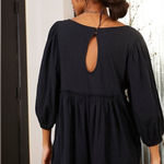 Free People Beach Black Romper Photo 11