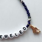 Taylor Swift Eras Tour Friendship Bracelet Bejeweled Midnights w/ Charm Photo 1