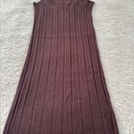House of Harlow Women’s  brown Knit ribbed Dress & Cardigan Set Size Medium Photo 3